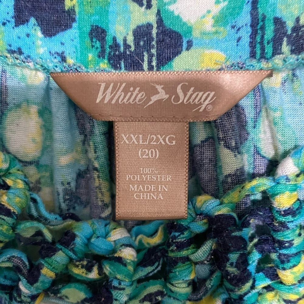 White Stag 3/4 Sleeve Shirt Size XXL - Picture 3 of 5